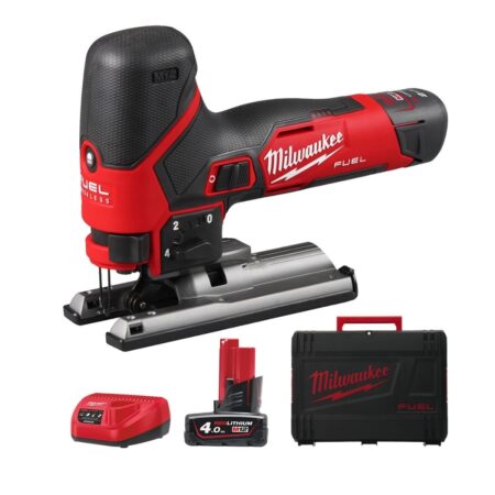 Акумулаторен прободен трион Milwaukee M12FJS-422X, 12 V, 22 мм, 4933493348