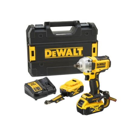 Акумулаторен ударен гайковерт DeWALT DCF891P2LRT, 812 Nm, 18 V, 1/2″
