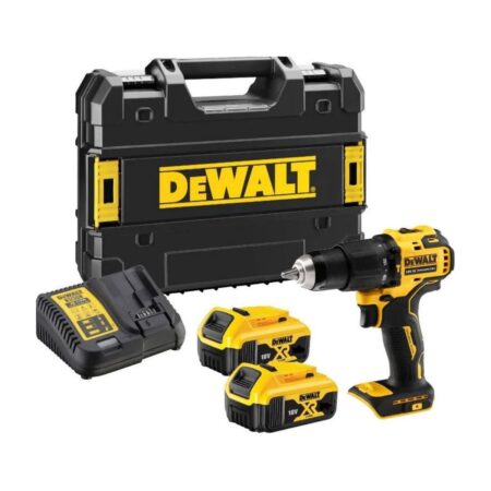 Акумулаторен ударно-пробивен винтоверт DeWalt DCD709M2T, 18 V, 65 Nm