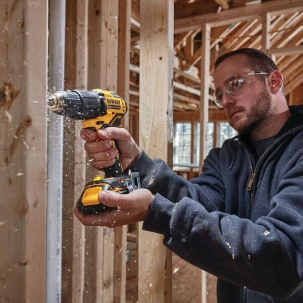 Акумулаторен ударно-пробивен винтоверт DeWalt DCD709P2T, 18 V, 65 Nm