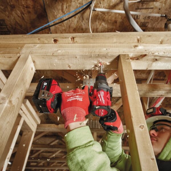 Акумулаторен винтоверт Milwaukee M18FDD3-502X, 18 V, 158 Nm, 4933479863