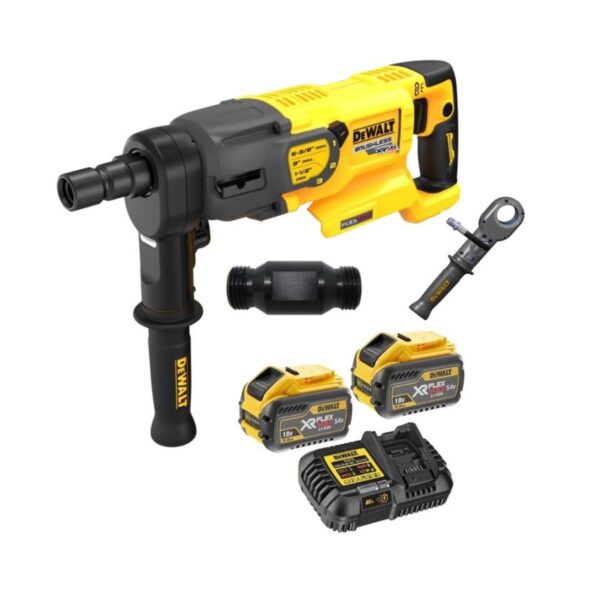 Акумулаторна диамантно-пробивна бормашина DeWALT DCD150NK, 54 V, 162 мм