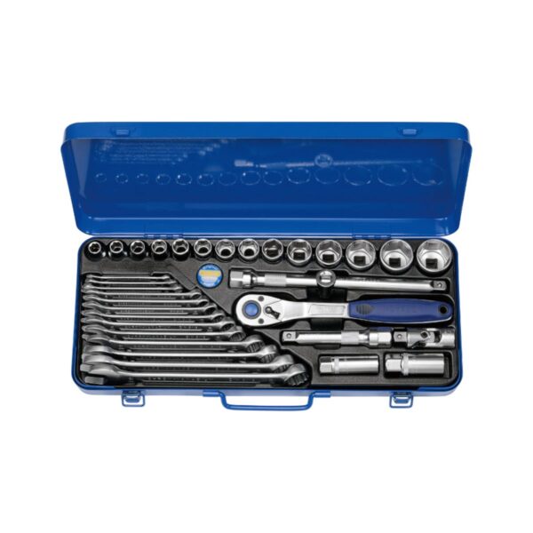 Комплект гедоре Heytec 50860301580, 33 части, 10-30 мм, 1/2"