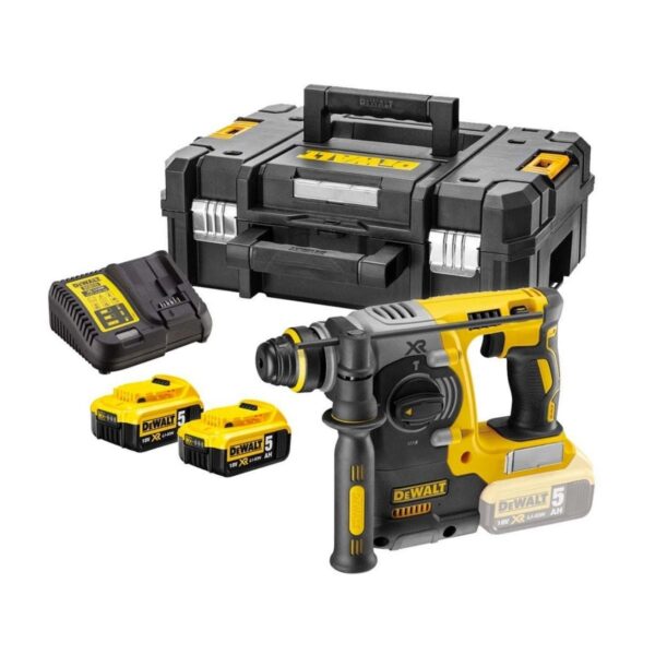 Акумулаторен перфоратор DeWALT DCH273P2T, 18V, 2.1 J, SDS-Plus