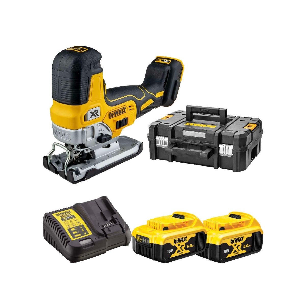 Акумулаторен прободен трион DeWALT DCS335P2, 18V, 26 мм 1 Акумулаторен прободен трион DeWALT DCS335P2, 18V, 26 мм
