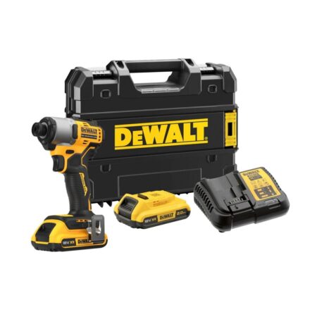 Акумулаторен ударен винтоверт DeWALT DCF840D2T, 18 V, 192 Nm, 1/4"