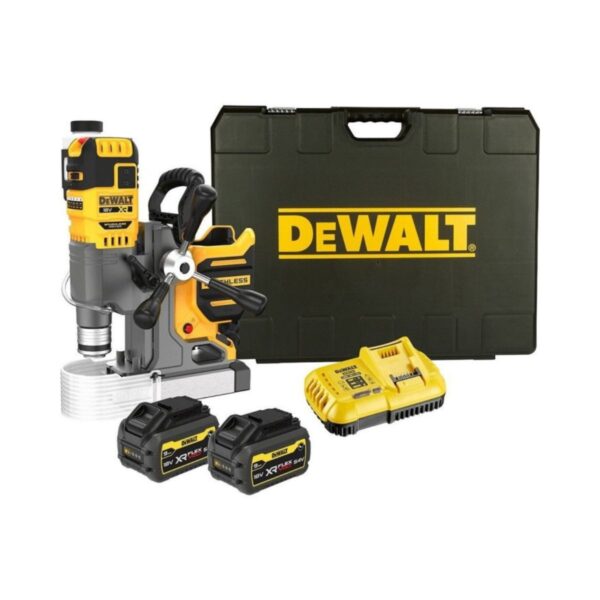 Акумулаторна магнитна бормашина DeWALT DCD1623X2, 18 V, 50 мм