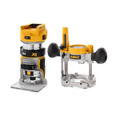 Акумулаторна оберфреза DeWALT DCW604N, 18 V, ф 6.35-8 мм