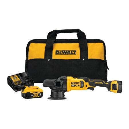 Акумулаторна полирмашина DeWALT DCM848P2, 18V, ф 125мм