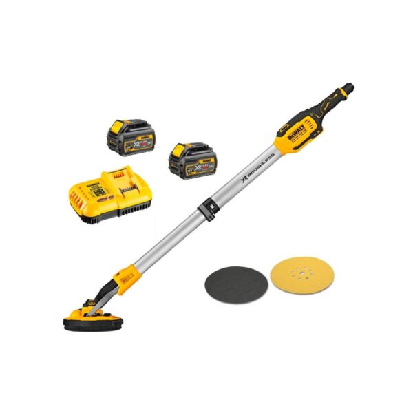 Орбитален шлайф за стени и тавани DeWALT DCE800T2, 225 мм, 18V