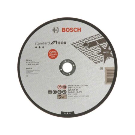 Диск за метал Bosch Standart For Metal 2608619773, 230 мм