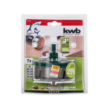 Комплект боркорони Einhel 49498720, 46-94 мм, 7бр