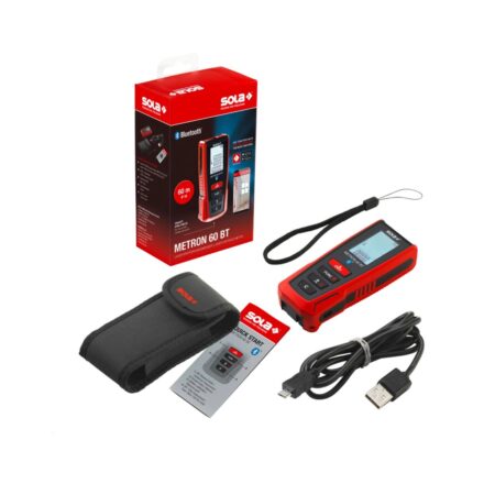 Лазерна ролетка Sola Metron 60 BT, 60 м, 71027101