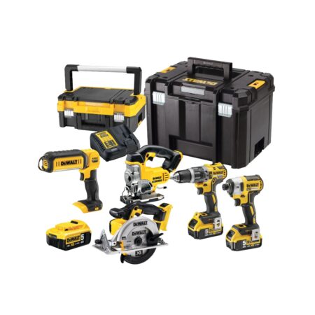 Комплект акумулаторни машини DeWalt DCK551P3T, 18V