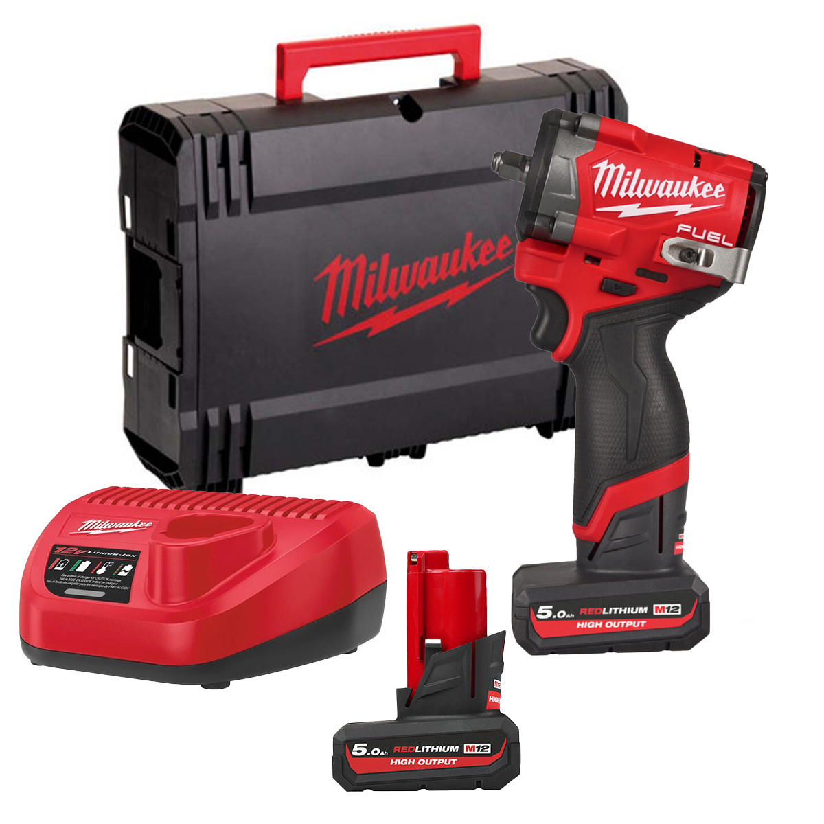Акумулаторен ударен гайковерт Milwaukee M12 FCIWF38G3-0 4933493451 - 3/8, 542 Nm - Image 3